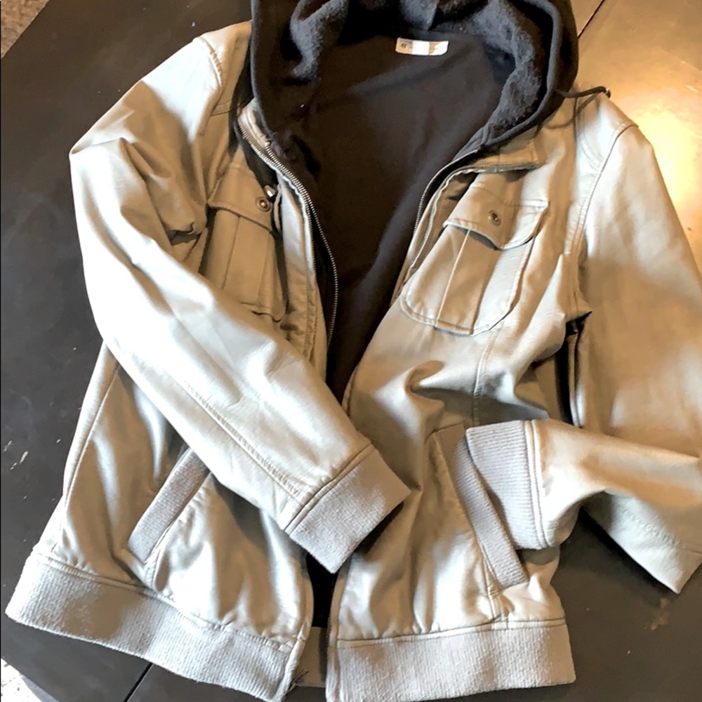 Charles and a Half faux Leather Jacket